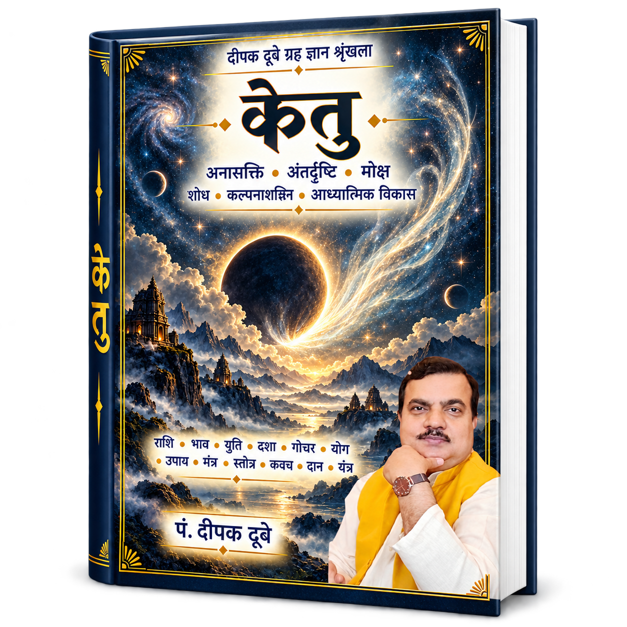 केतु का संपूर्ण ज्योतिषीय ज्ञान — राशि, भाव, दशा, गोचर, योग और उपाय